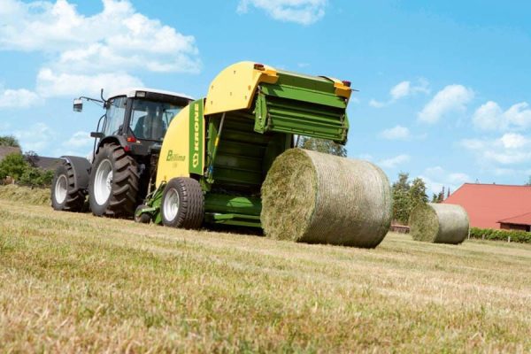 Krone Bellima F130 rundballepresser med kompakt pickup