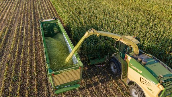 Krone TX560 D snittervogn med høyt lastevolum og effektiv tømming