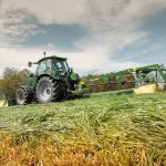 Krone EasyCut TS 320 slepmontret skiveslåmaskin for høy kapasitet
