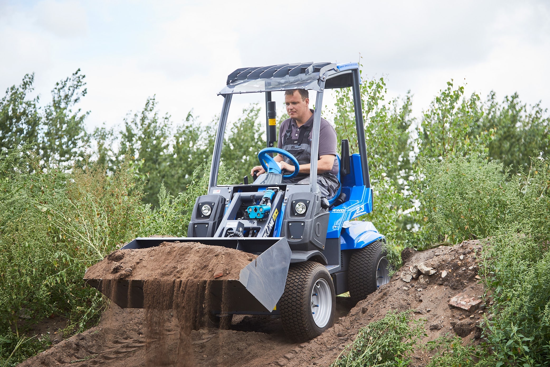 MultiOne 2.3 EFI kompakt minilaster med stor ytelse