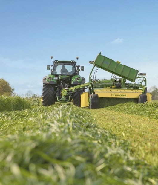 Krone EasyCut TC 320 CV slepemontert skiveslåmaskin for grovfôrhøsting