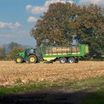 Krone ZX470GD kombinert snittevogn for gras og silofôr