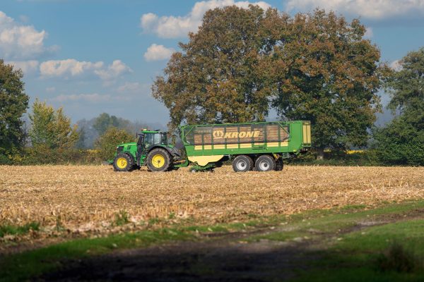 Krone ZX470GD kombinert snittevogn for gras og silofôr