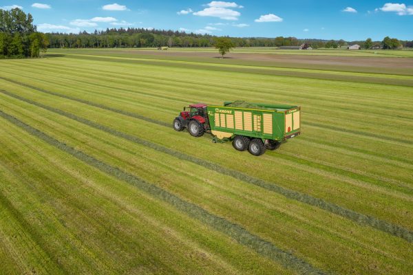 Krone ZX430GD kombilessevogn for grønnforhøsting